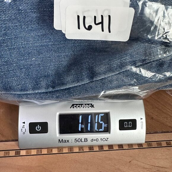 Tommy Hilfiger Hipster Bootcut Y2K Jeans Size 16 Medium Blue Snap Side Closure - Picture 13 of 13